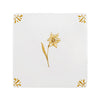 Daffodil Delft Tile