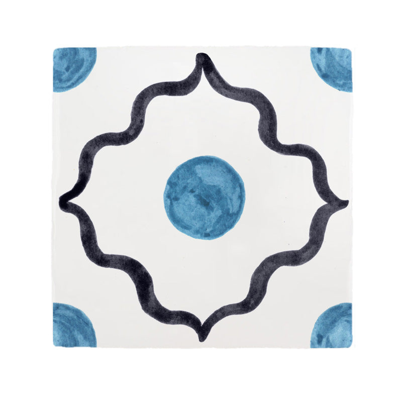 Beirut Tile, Sky Blue Series