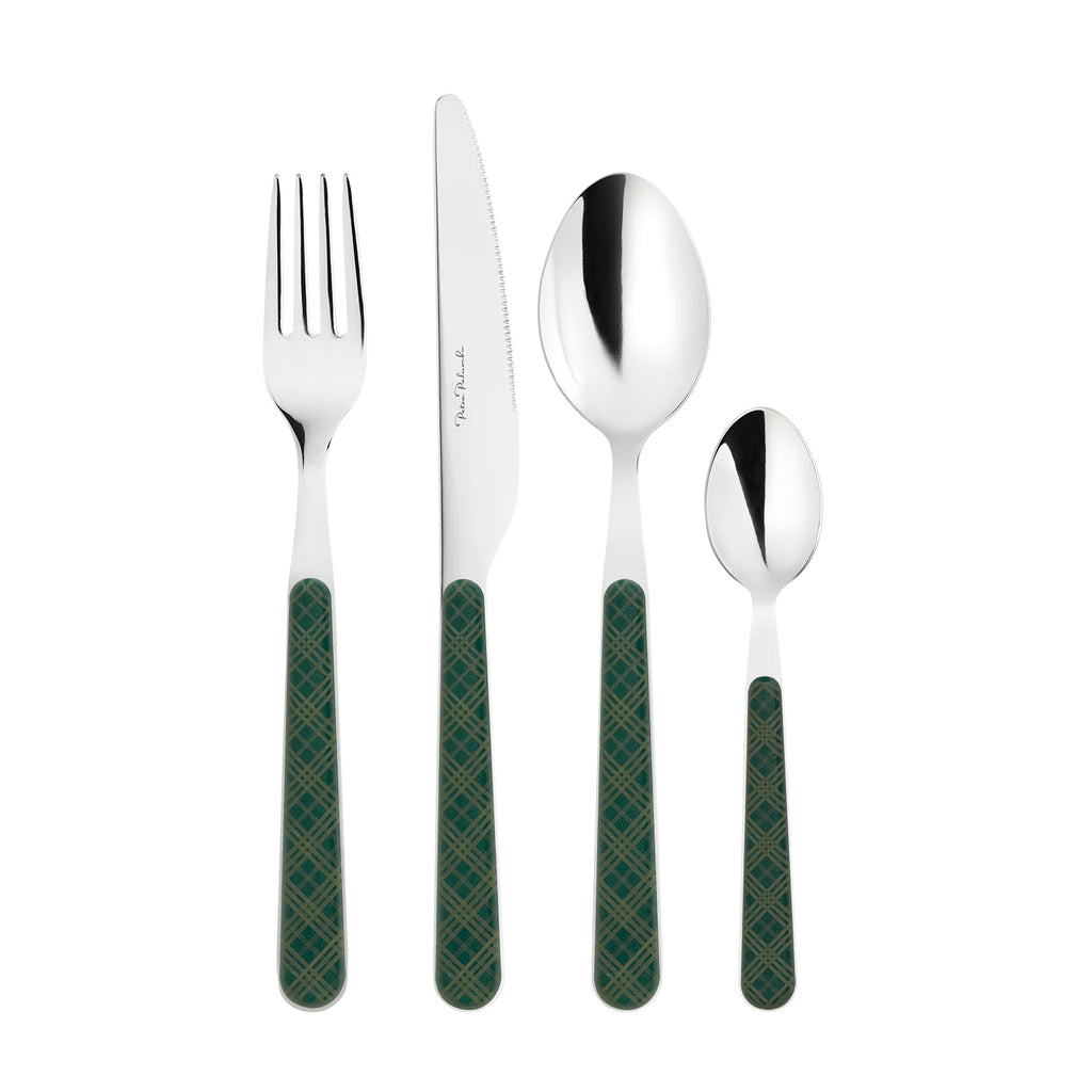 Tartan Cutlery, 4 Piece Set