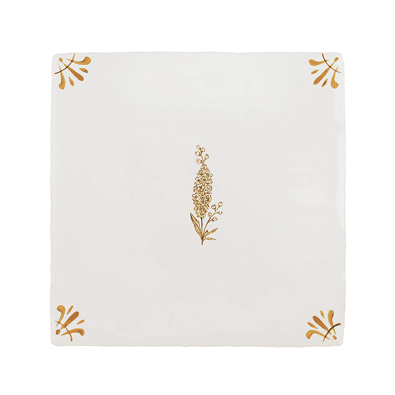 Delphinium Delft Tile