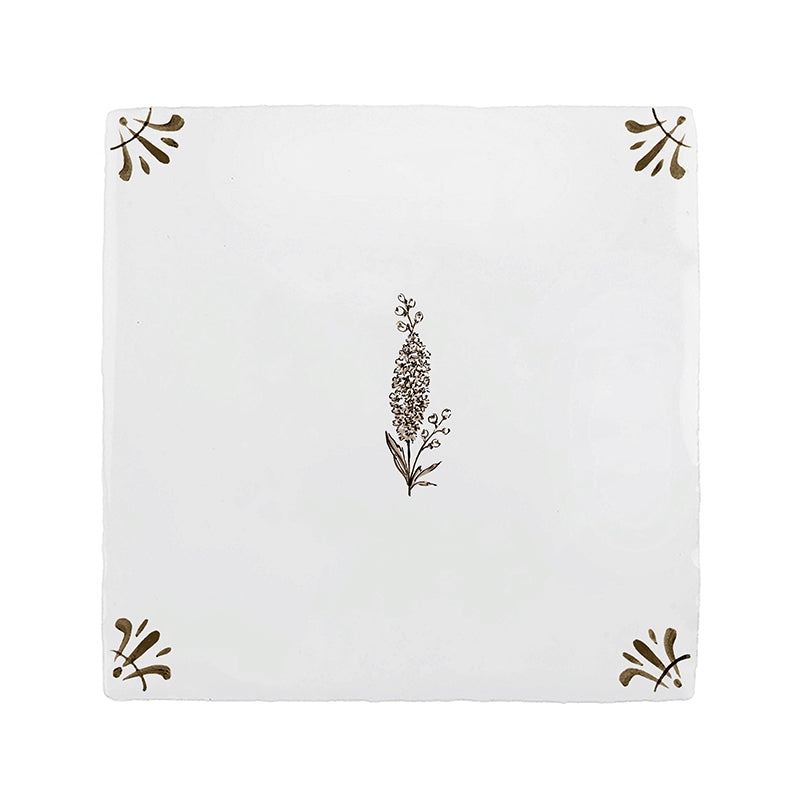 Delphinium Delft Tile