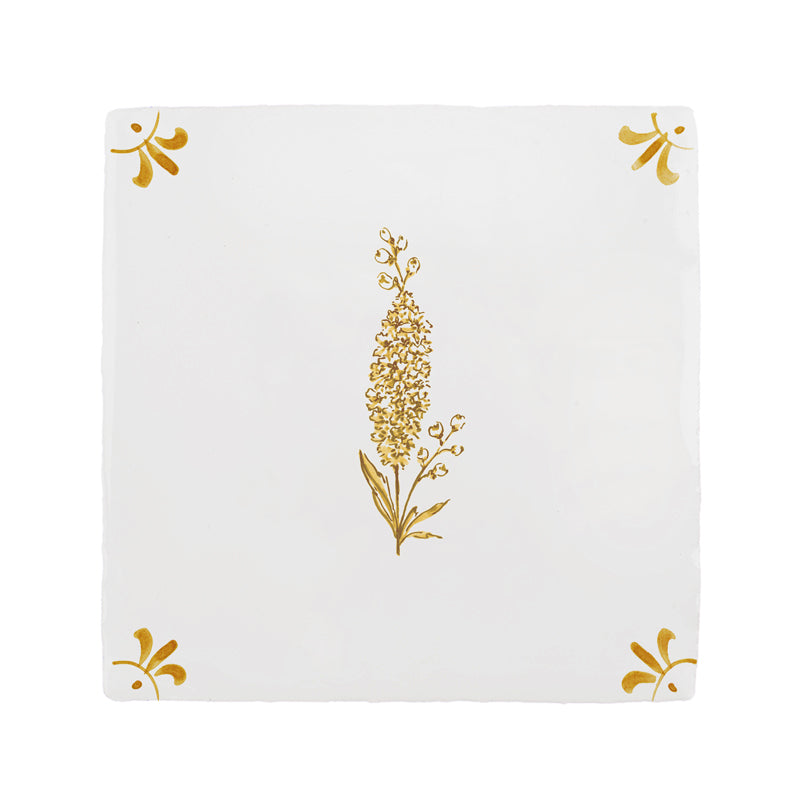 Delphinium Delft Tile