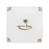 Desert Island Delft Tile