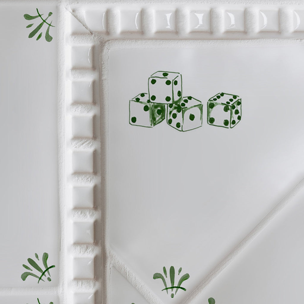 Dice Delft Tile