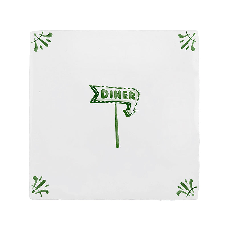 Diner Delft Tile