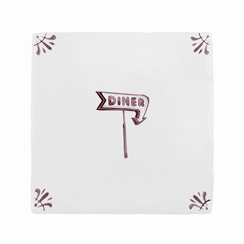 Diner Delft Tile