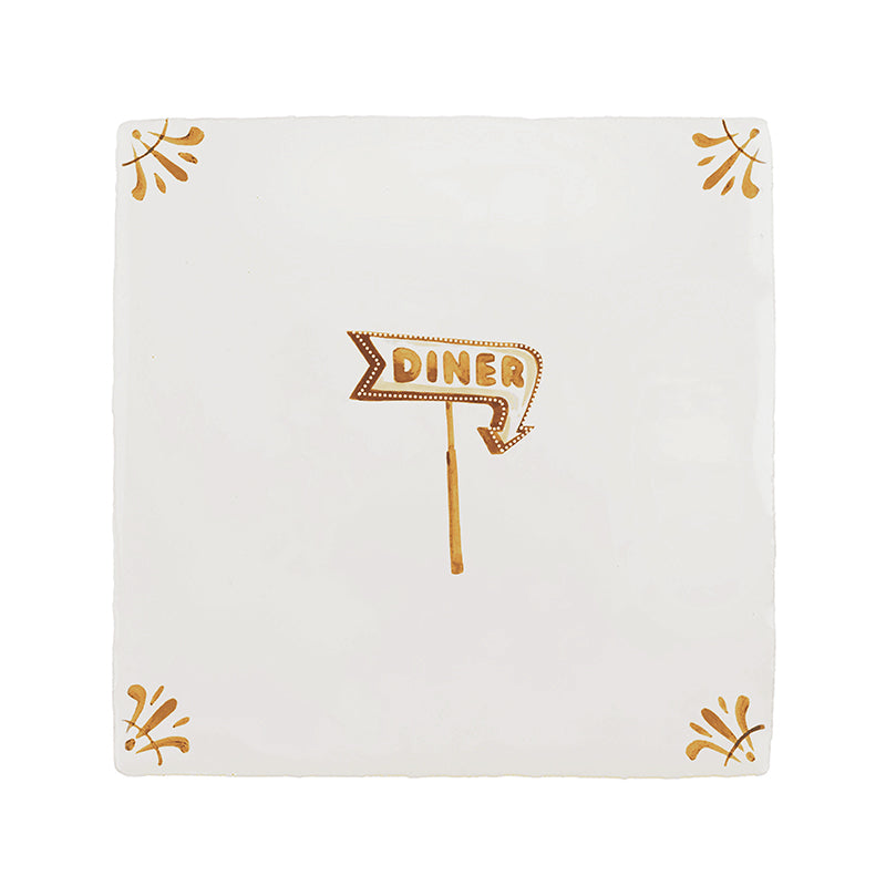 Diner Delft Tile