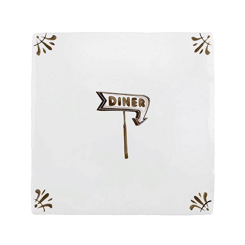 Diner Delft Tile