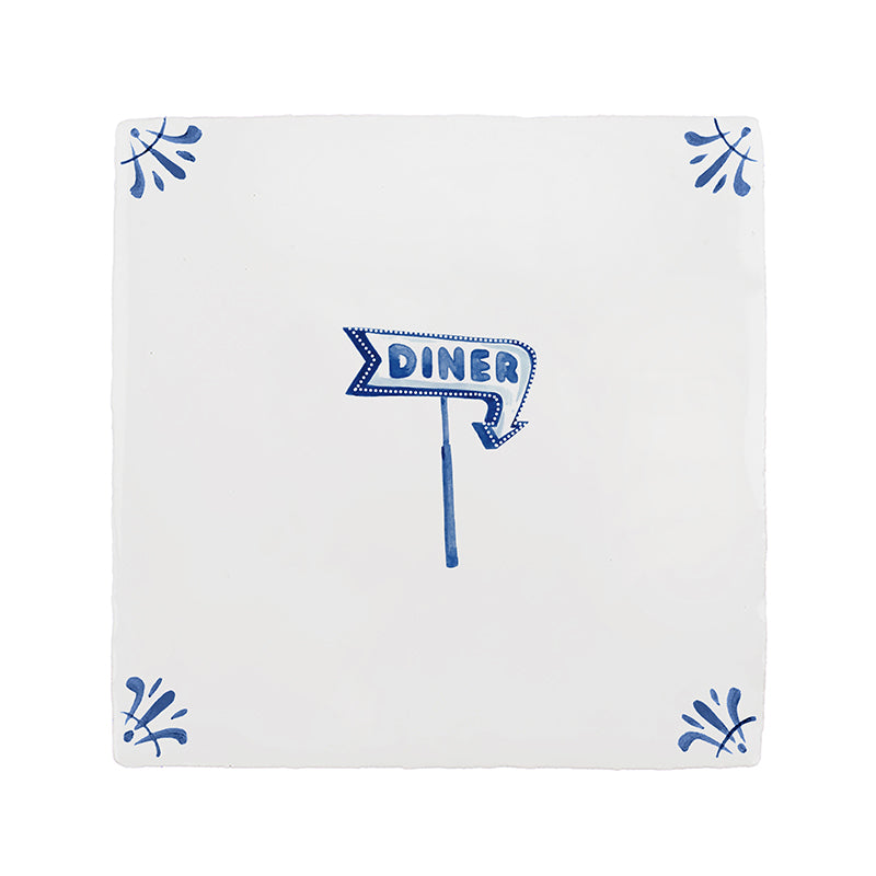 Diner Delft Tile