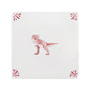 Dinosaur Delft Tile