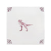 Dinosaur Delft Tile