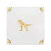 Dinosaur Delft Tile