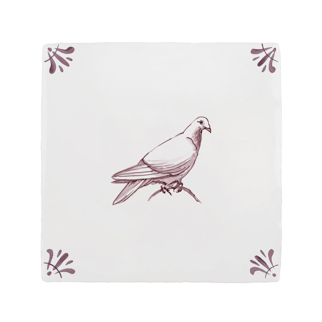 Dove Delft Tile