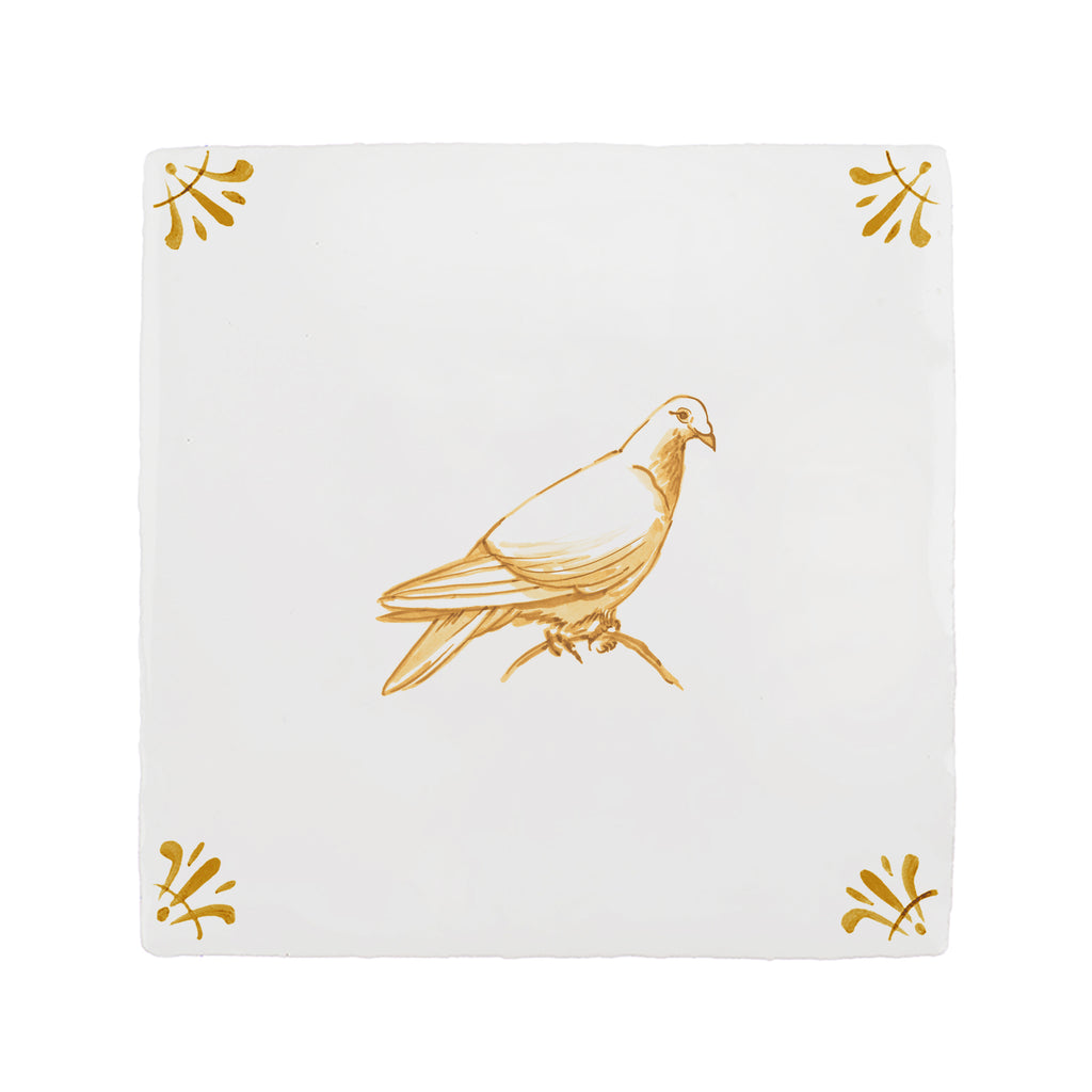 Dove Delft Tile