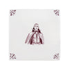 Dracula Delft Tile