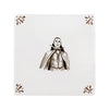 Dracula Delft Tile