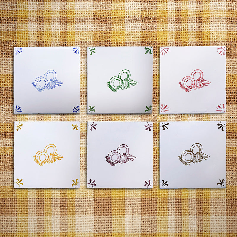 Drainer Delft Tile