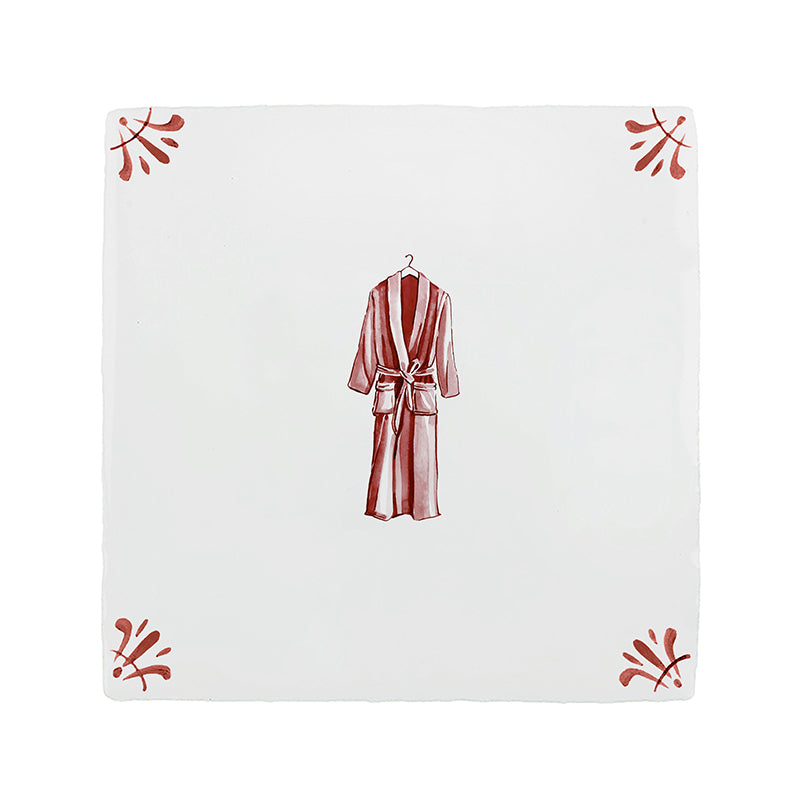 Dressing Gown Delft Tile
