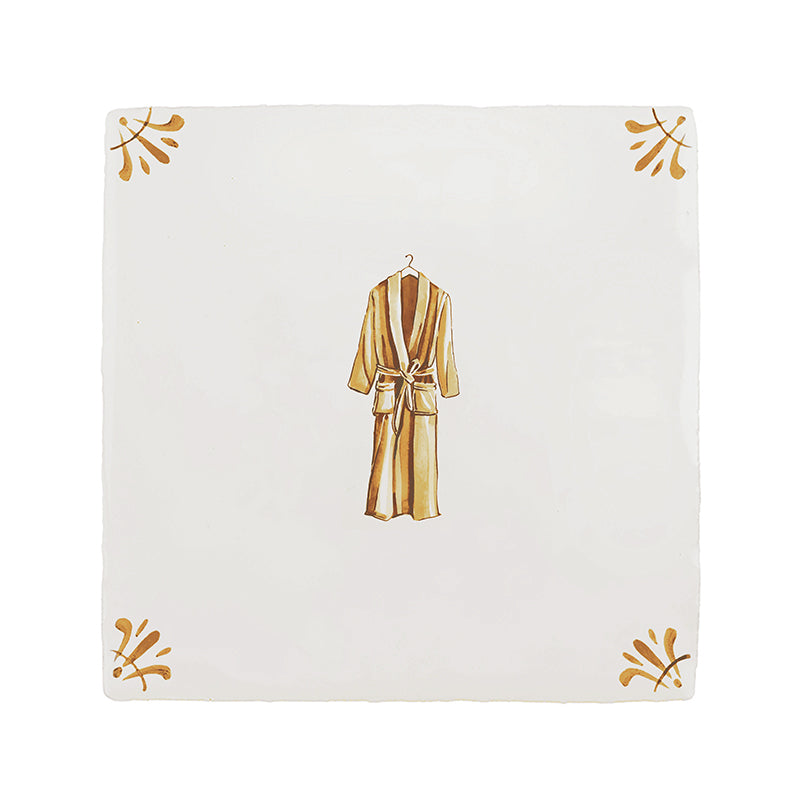 Dressing Gown Delft Tile