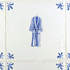 Dressing Gown Delft Tile