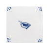 Dustpan And Brush Delft Tile