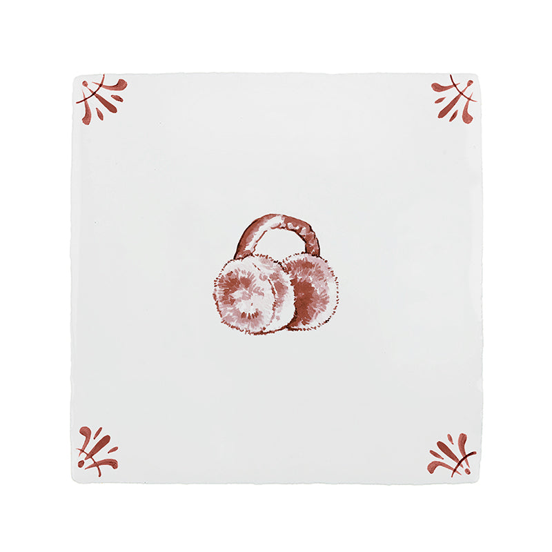 Ear Muff Delft Tile