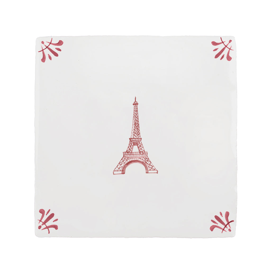 La Tour Eiffel Delft Tile
