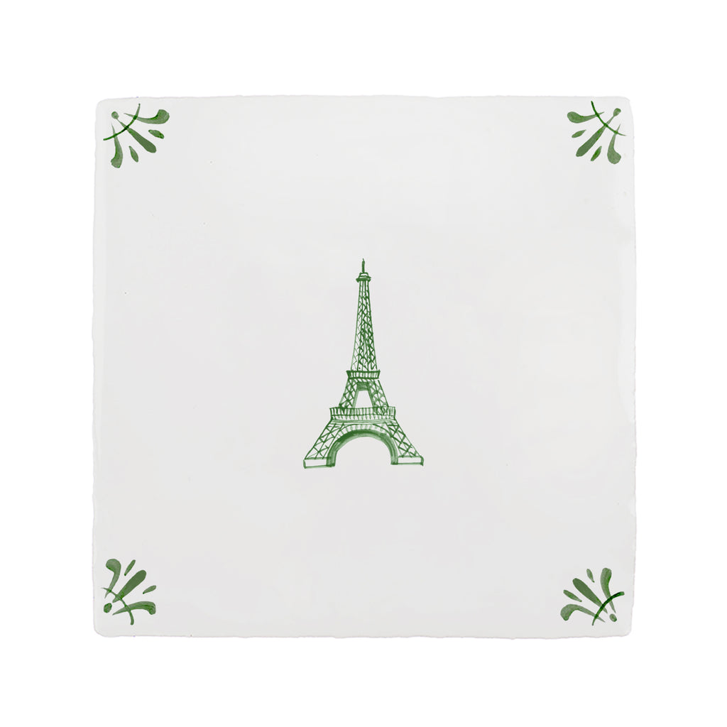 La Tour Eiffel Delft Tile
