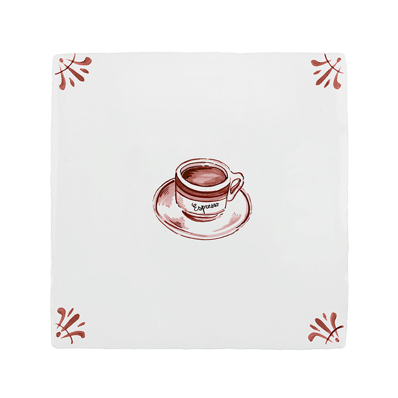 Espresso Delft Tile