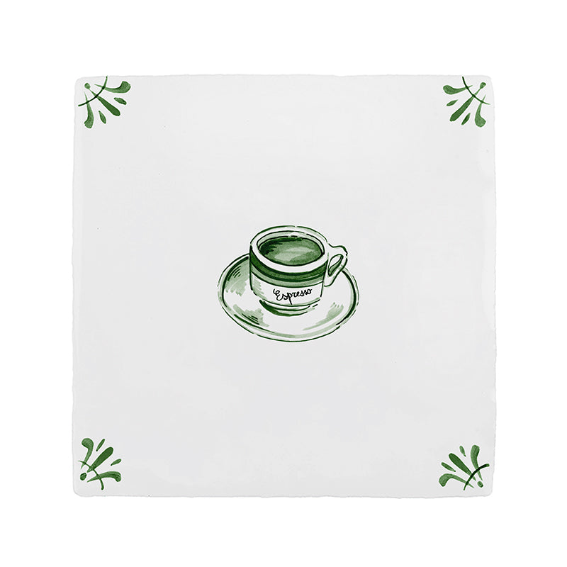 Espresso Delft Tile