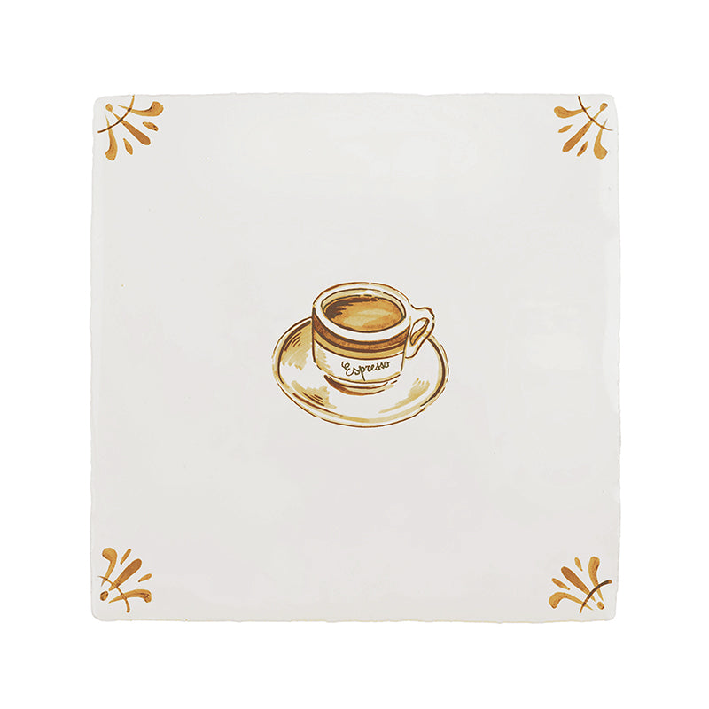 Espresso Delft Tile