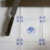 Espresso Delft Tile