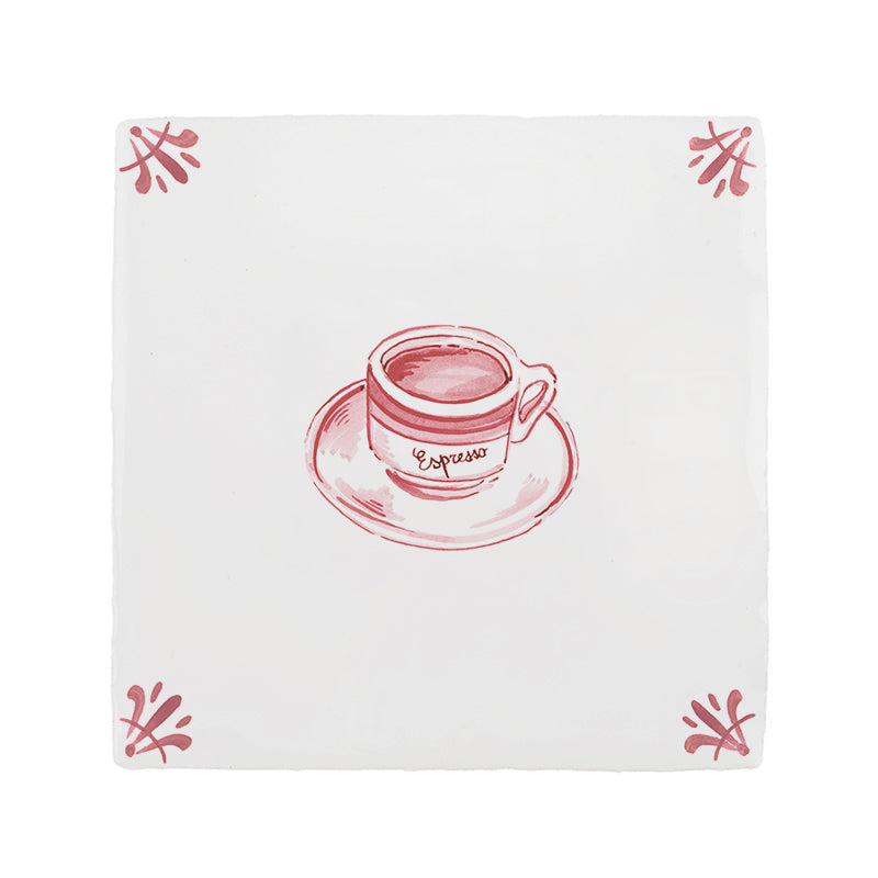 Espresso Delft Tile