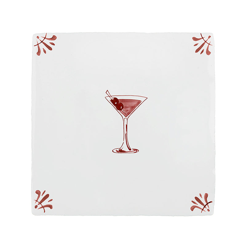 Extra Dirty Martini Delft Floor Tile