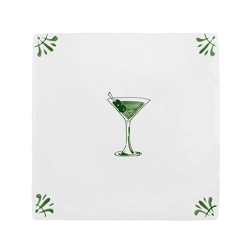 Extra Dirty Martini Delft Floor Tile