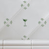 Extra Dirty Martini Delft Tile