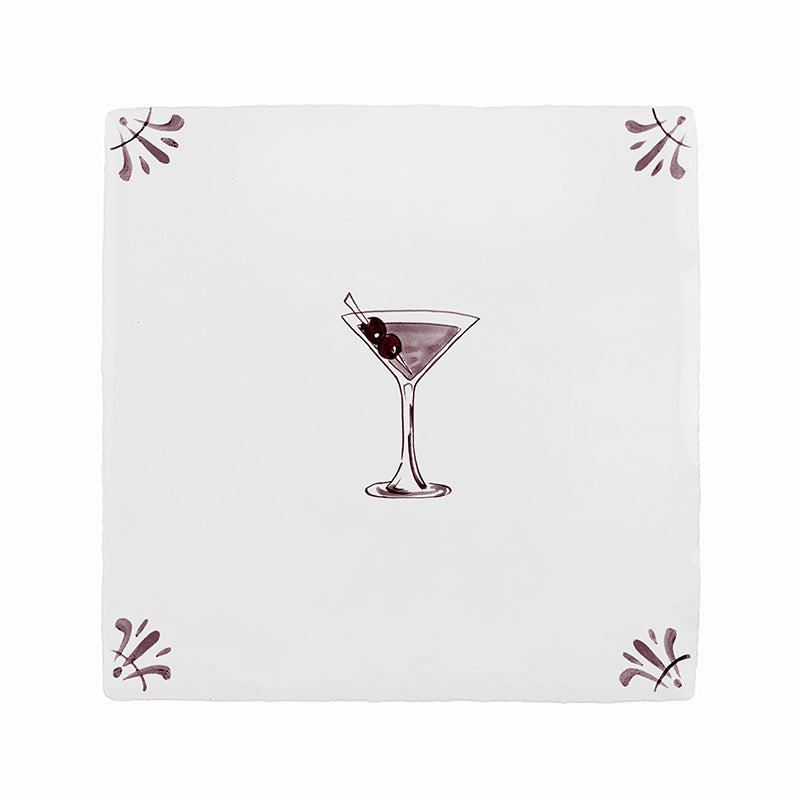 Extra Dirty Martini Delft Floor Tile