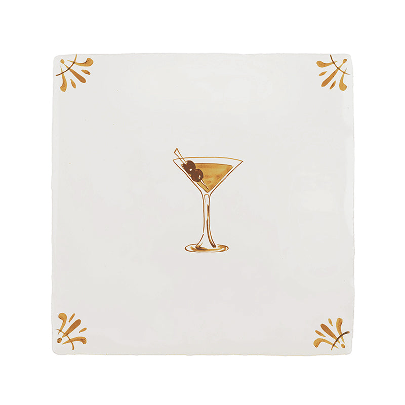 Extra Dirty Martini Delft Floor Tile