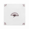 Fan Delft Tile Sample, 15cm Manganese