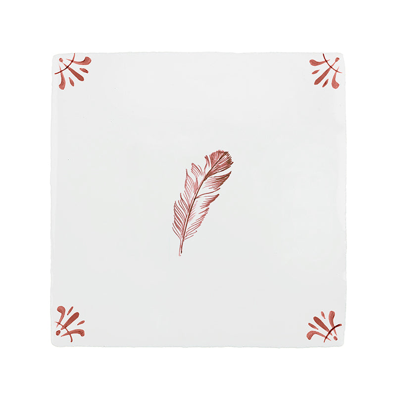Feather Delft Tile