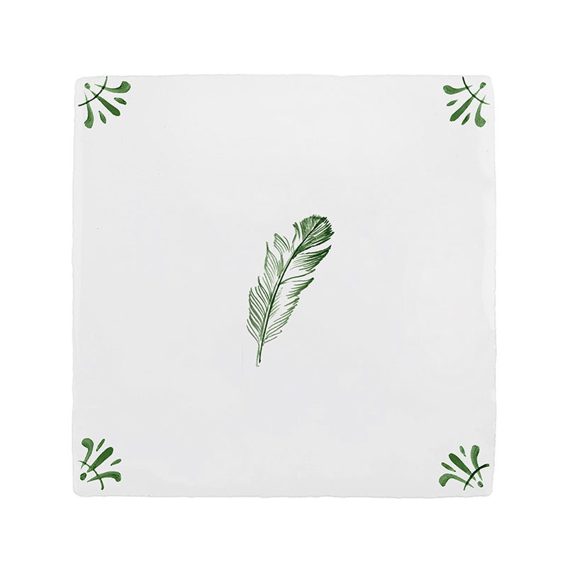 Feather Delft Tile