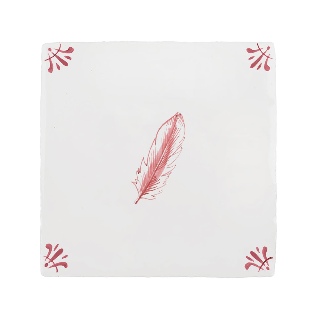 Feather Delft Tile