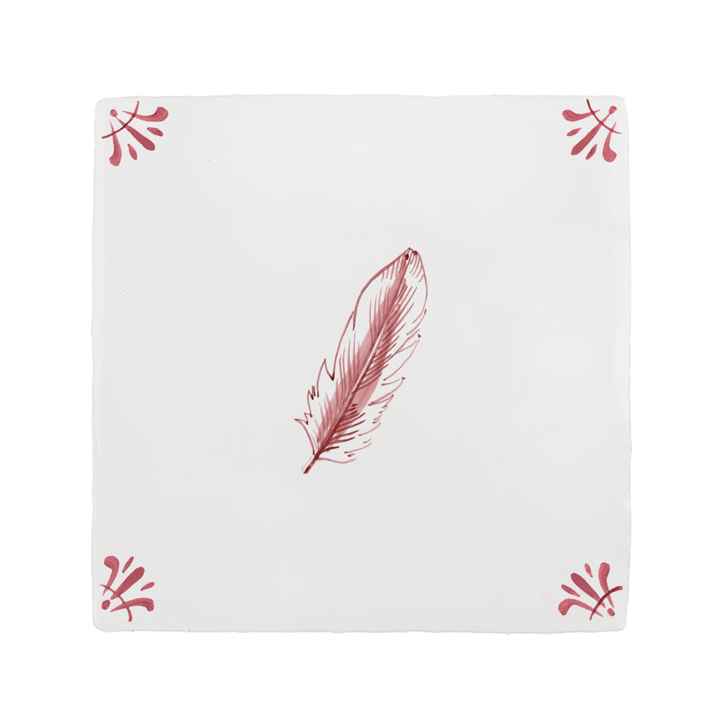 Feather Delft Tile