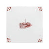 Fish and Chips Delft Tile
