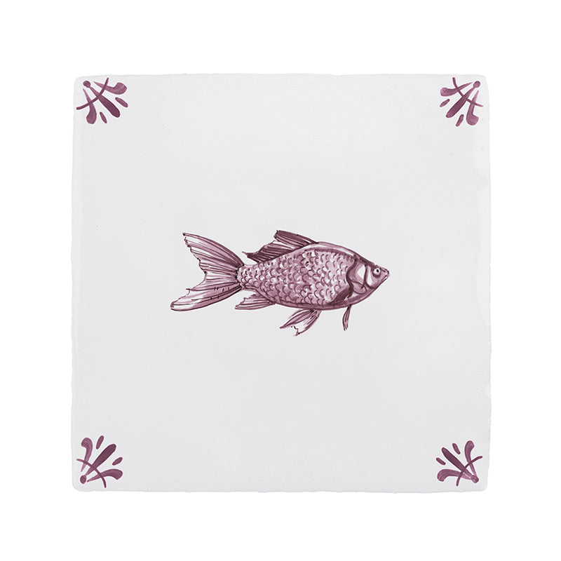 Fish Delft Tile