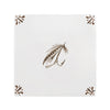 Fishing Flies Delft Tile