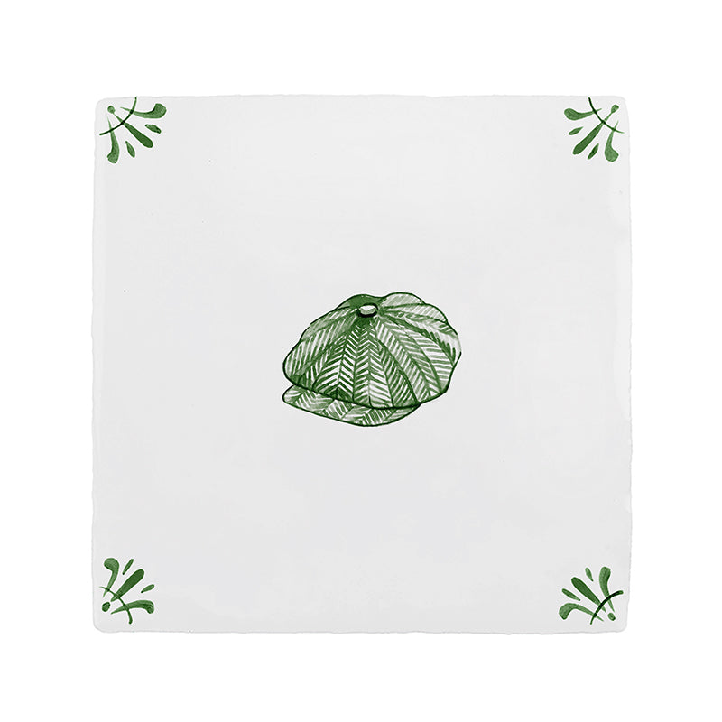 Flat Cap Delft Tile