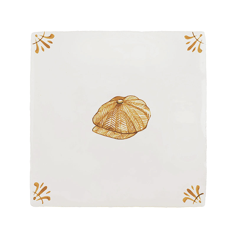 Flat Cap Delft Tile