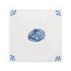 Flat Cap Delft Tile