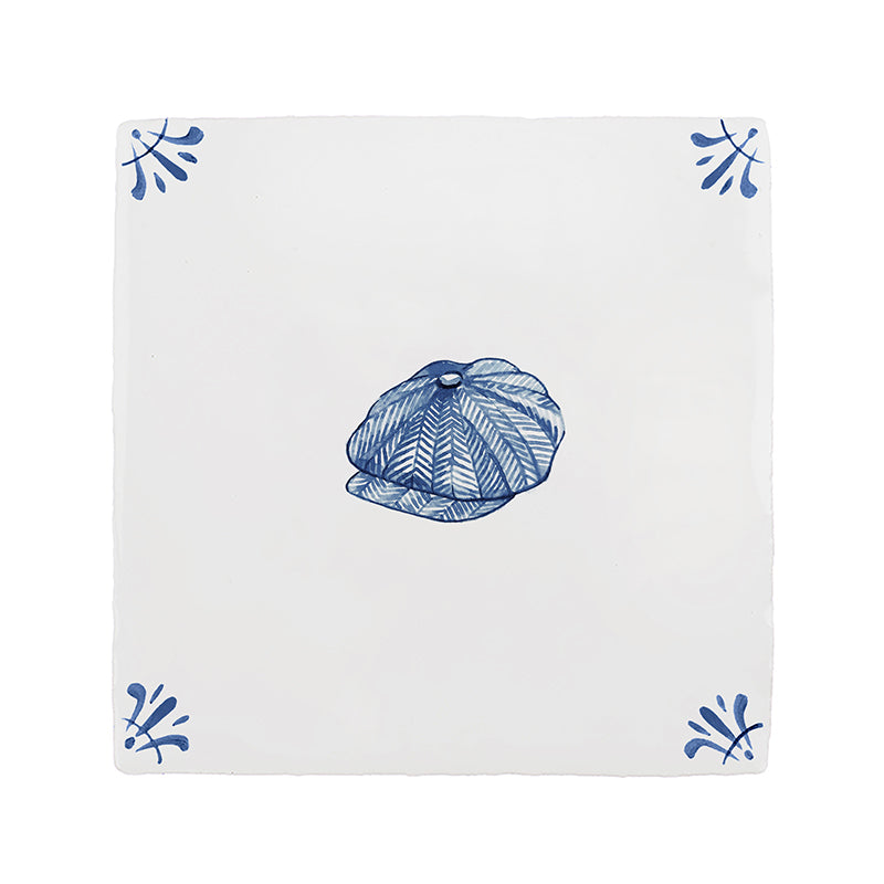 Flat Cap Delft Tile